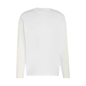ADIDAS SPORTSWEAR Funkcionalna majica Kit 3-Stripes Long Sleeve bela / naravno bela
