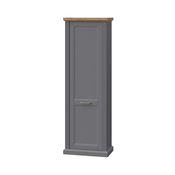 JELA VITRINA TARA-V1 - kolekcija Tara - Pacifik/Graf Mat Lak/Grafit Mat Lak - 65x193x38 cm