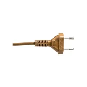 shumee Priključni kabel s stikalom SP/Š-190 cm zlat SP/Š-190/2X0,5/-ZLO YNS10000504