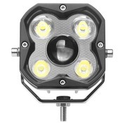 KAMAR LED delovna luč 4XLED + 1xLED s konveksno lečo, 39W, 2700lm, 12/24V, IP67 [L0183]