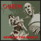 Queen News Of The World (Packaged) Sew-On Patch