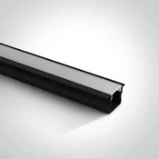 ALU UGRADBENI PROFILE 2m + PC opal diffuser