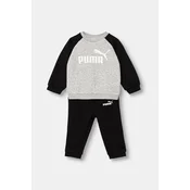 Puma trenirka otroška z bombažem MINICATS ESS Raglan Crew Se