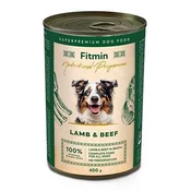 Fitmin dog NP konzerva jagnjetina in govedina 400g