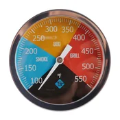 INF Bimetalni pečnični termometer - nerjaveče jeklo, analogni merilec, (5000203087)