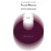 MARTIN F.:PETITE COMPLAINTE OBOE AND PIANO
