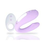 Mia Rin Remote Control Partner Vibrator Purple 9 cm