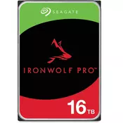 SEAGATE IronWolf PRO NAS 16TB 3,5 SATA3 256MB 7200rpm ST16000NT001 trdi disk
