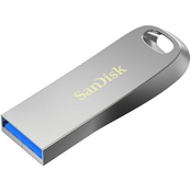 USB stick Sandisk Ultra Luxe, USB 3.1, 128GB, Metallic SDCZ74-128G-G46