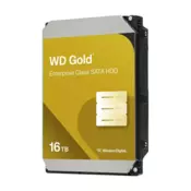 WD 16TB Gold 3,5 SATA 6Gb/s 7200rpm 512MB HDD disk