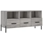 vidaXL vidaXL TV omarica siva sonoma 102x36x50 cm inženirski les, (20913469)