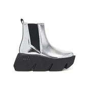 United Nude Škornji Bull Chelsea 1096014116 Srebrna