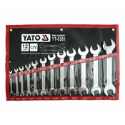 YATO YT-0381 Set kljuceva, Viljuškasti, 6-32mm, 12 komada