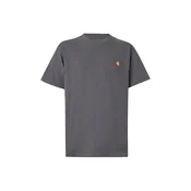 Carhartt WIP Majica American Script temno siva