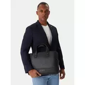 Torba za laptop Tommy Hilfiger Th Central Slim Computer Bag AM0AM13631 Crna