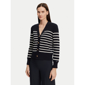 Gant Pletena jopica 4805319 Mornarsko modra Regular Fit