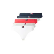 Tommy Hilfiger Underwear Tangice mornarska / pegasto siva / živo rdeča / bela