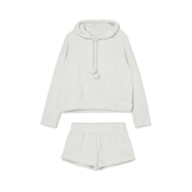 Cropp - Komplet dvodelne pidA3ame - Light grey