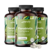 3x Florabiotic Complex – simbiotična formula s 23 sevi in 30 milijardami CFU, skupaj 180 kapsul