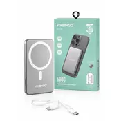Magnetna power bank baterija 5000mAh
