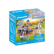 Playmobil: Kočija s ponijem 71496