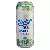 UNION brezalkoholno pivo Radler - bezeg, 0.5l