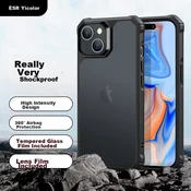 ESR Maska za mobilni telefon iPhone 15, Crna