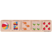 Bigjigs Toys Vstavljena uganka za štetje