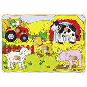 Goki igračka puzzle - Farma 57589