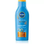 Nivea Sun Protect & Bronze intenzivno mleko za sončenje SPF 20