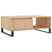 Stolic za kavu boja hrasta sonome 90x60x35 cm konstruirano drvo