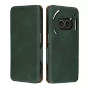 Etui Techsuit Safe Wallet Plus za Nothing Phone (2a) - zelen
