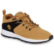 Timberland za moške. TB0A64SM2311 Sprint Trekker nizke športne copate z vezalkami rumene barve (41), Ravna stran, Čipke, Prilo&
