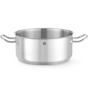 Hendi Nizka posoda brez pokrova, 4,9 l, Kitchen Line, premer 240 x 110 mm