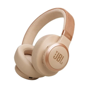 JBL Live 770NC Sand kabelloser Over-Ear- slušalke  mit True adaptertive Noise Cancelling