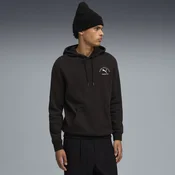 Mens Puma Class Graphic Hoodie, Black, Size XL, Clothing