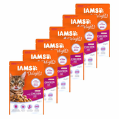 Iams Senior Cat chicken 6x85 g