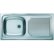 ALVEUS jednostruki sudoper s cjedilom Basic 60 – inox satin (1008843)