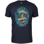 011Shop Muška majica kratkih rukava, Mala bara (DTG), Teget