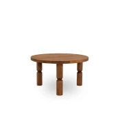 HANAH HOME Ida 70 Klub sto, 70x40x70cm, Hrast