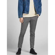 Jack & Jones Chino hlače Marco 12206198 Siva Slim Fit