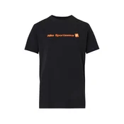 Nike Sportswear Majica STD temno oranžna / črna / bela
