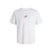 Jack & Jones Majica Corp Graphic 12268415 Bela Regular Fit