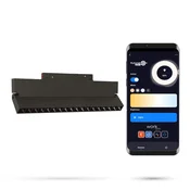WiFi Zigbee LED linearni reflektor nastavljiv 18W za magnetne tirnice SMART TRACK 48VDC 3000-6000K zatemnljiv