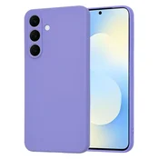 Silikonski ovitek Techsuit SoftFlex za Samsung Galaxy S25 FE - vijoličen