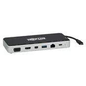 Tripp Lite U442-DOCK16-B prikljucna stanica i replikator porta za prijenosno racunalo Žicano USB 3.2 Gen 1 (3.1 Gen 1) Type-C Sivo