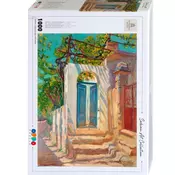 Milan Milovanovic - Plava vrata Puzzla Serbian Art Collection