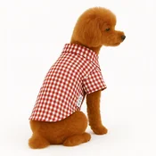 Paws & Whiskers Odelo za pse Redcheckered, Crveno