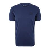 Kratka majica Under Armour moška, mornarsko modra barva, 1326799