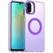 Hibridni ovitek Techsuit CandyCase MagSafe za Samsung Galaxy A07 - purple
